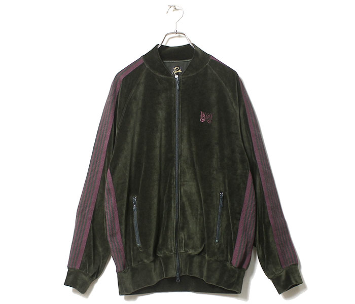 ニードルズ NEEDLES ベロア トラックジャケット ジャージ 2021FW