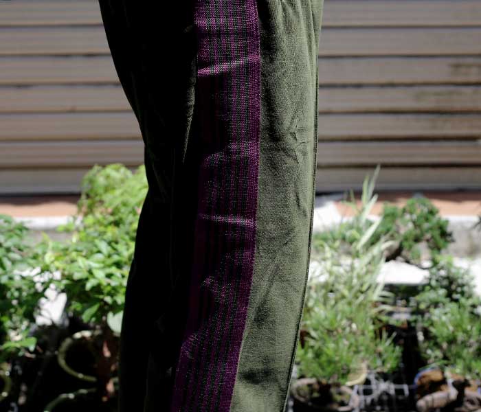 ニードルズ NEEDLES ベロア トラックパンツ ジャージ 2021FW ニードルズ NEEDLES ベロア トラックパンツ ジャージ 2021FW