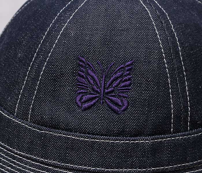NEEDLES[ニードルズ] 23SS Sailor Hat-10oz Denim/Papillon Jq.