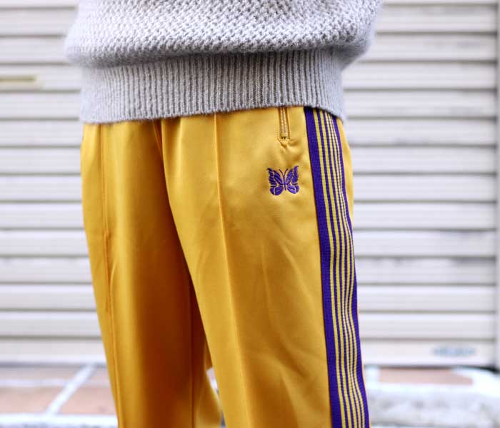 ニードルズ NEEDLES ジップド トラックパンツ ジャージ 2022SS