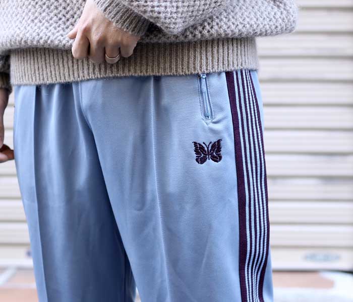 ニードルズ NEEDLES ジップド トラックパンツ ジャージ 2022SS