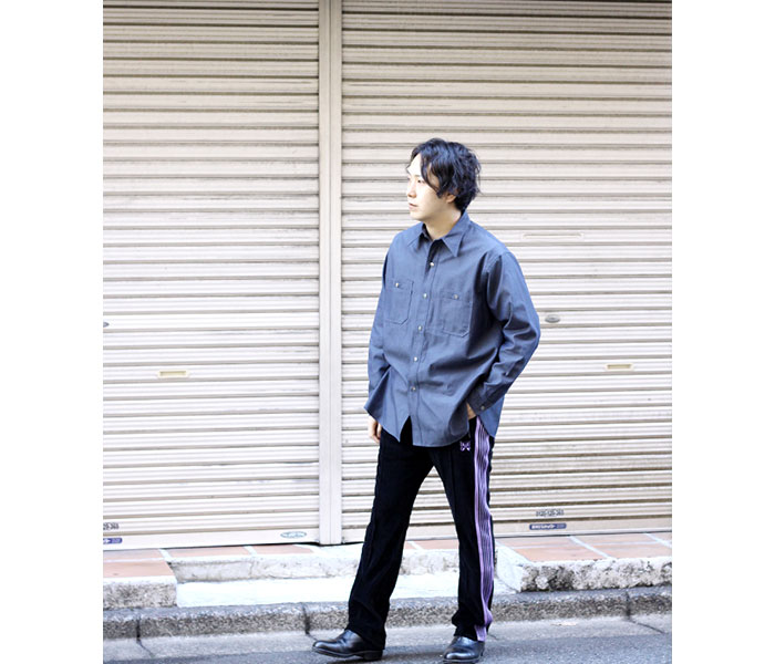 ニードルズ NEEDLES ベロア ナロー トラックパンツ Narrow Track ニードルズ NEEDLES ベロア ナロー トラックパンツ Narrow Track