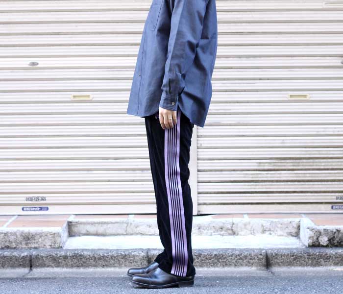 ニードルズ NEEDLES ベロア ナロー トラックパンツ Narrow Track