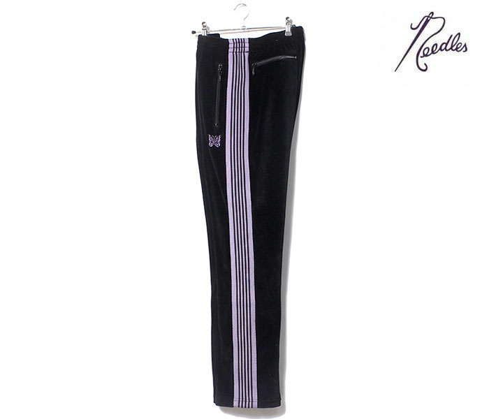 NEEDLES EXCLUSIVE FOR LOVELESS Straight Track Pant - Velour