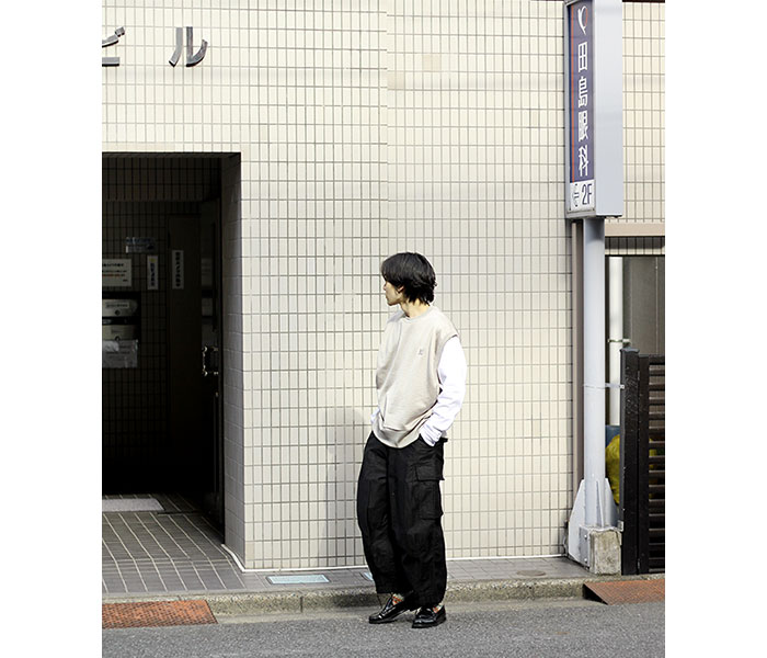 定価15400円 Needles LHP別注 SLEEVELESS TRACK CREW NECK SHIRT