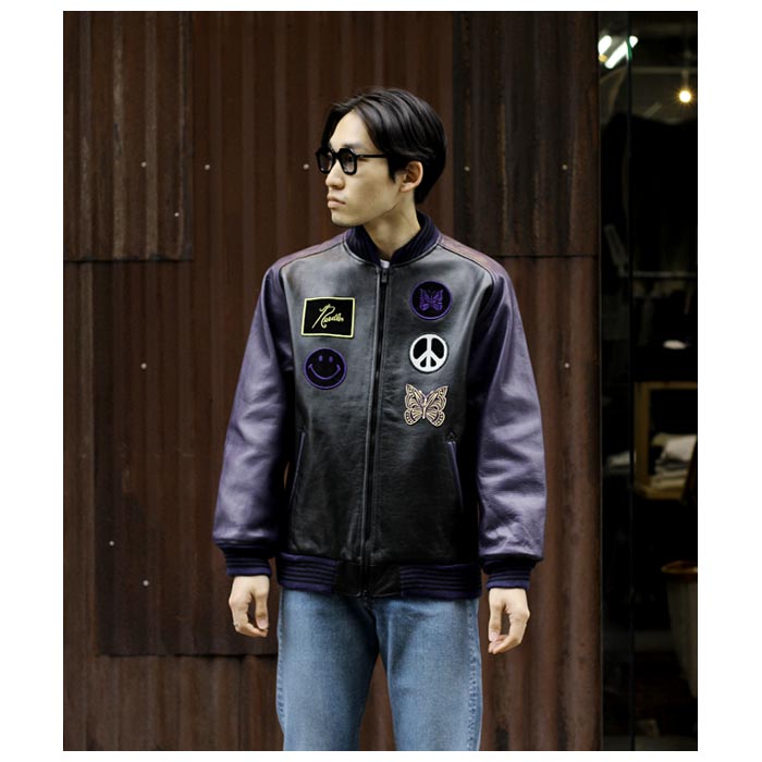 Needles/ニードルズ Award Jacket - Cowhide Lthr.（全2色