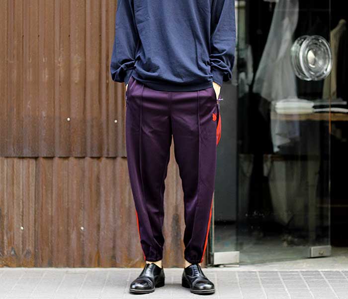 ニードルズ NEEDLES ジップド トラックパンツ ジャージ 2022FW