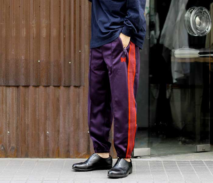 ニードルズ NEEDLES ジップド トラックパンツ ジャージ 2022FW ニードルズ NEEDLES ジップド トラックパンツ ジャージ 2022FW