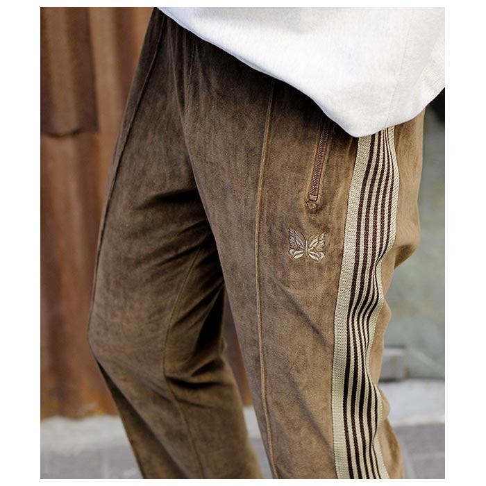 NEEDLES｜TRAINING PANTS (Boot-Cut Track Pant - Rust (OT2