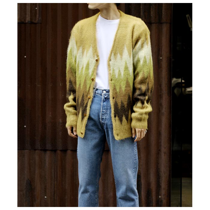 ニードルズ NEEDLES Zigzag モヘア カーディガン Mohair ニードルズ NEEDLES Zigzag モヘア カーディガン Mohair