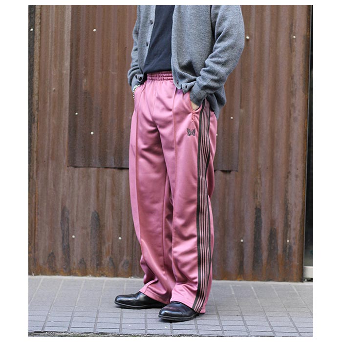 新品】Needles 23ss ナロートラックパンツ 完売品 白 紫 - メルカリ