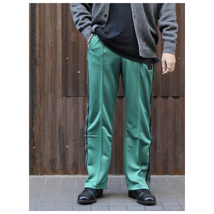 Needles ニードルス Track Pants ロゴ刺繍トラックパンツ