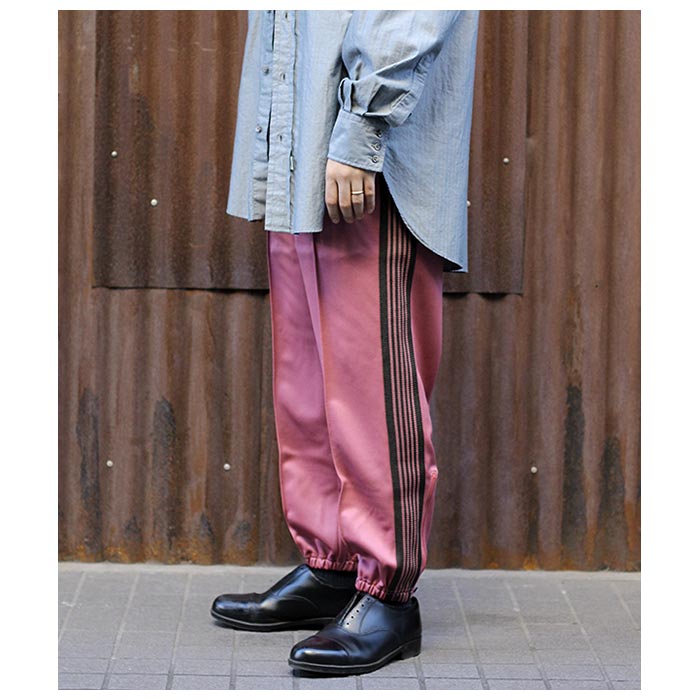 予約販売 ニードルズ NEEDLES 23SS ジャージ トラックパンツ ジップド バッグ