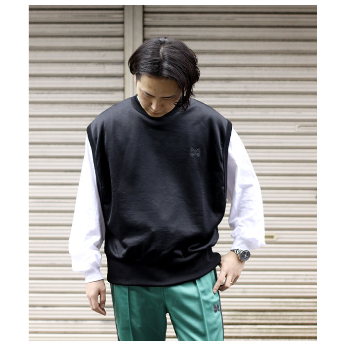 ニードルズ NEEDLES スリーブレス ジャージ― Tシャツ Sleeveless