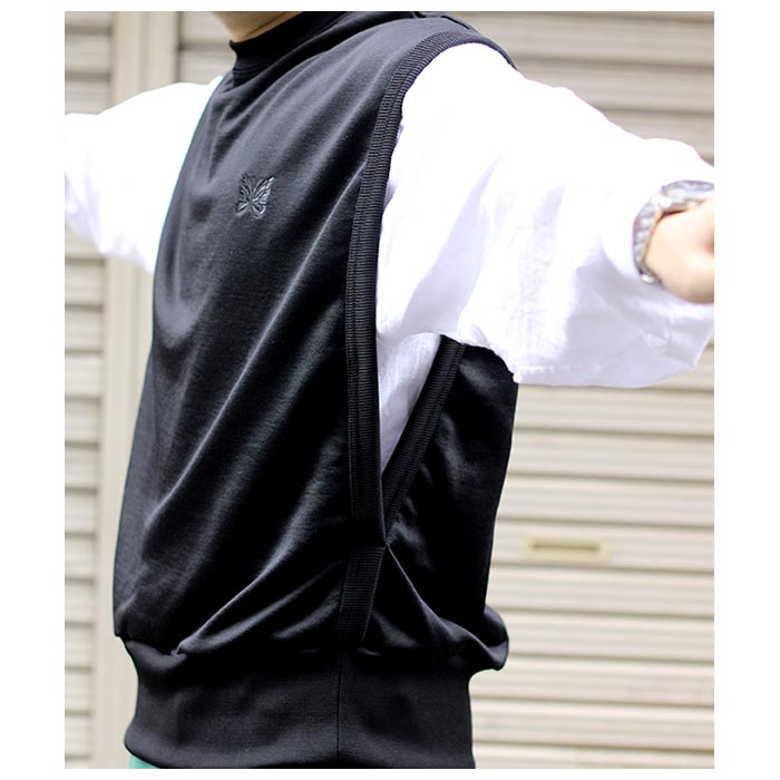 ニードルズ NEEDLES スリーブレス ジャージ― Tシャツ Sleeveless