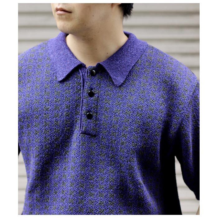 ニードルズ NEEDLES 和紙 ポロ セーター Polo Sweater
