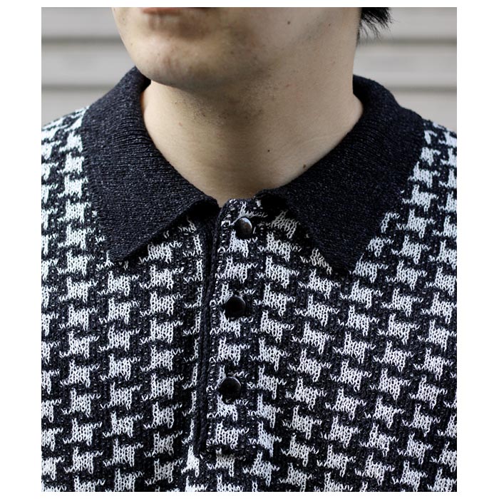 ニードルズ NEEDLES 和紙 ポロ セーター Polo Sweater ニードルズ NEEDLES 和紙 ポロ セーター Polo Sweater