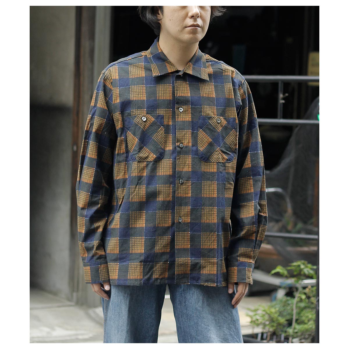 25aw needles ワンナップカラー プリントフランネルチェックシャツ 25aw needles ワンナップカラー プリントフランネルチェック