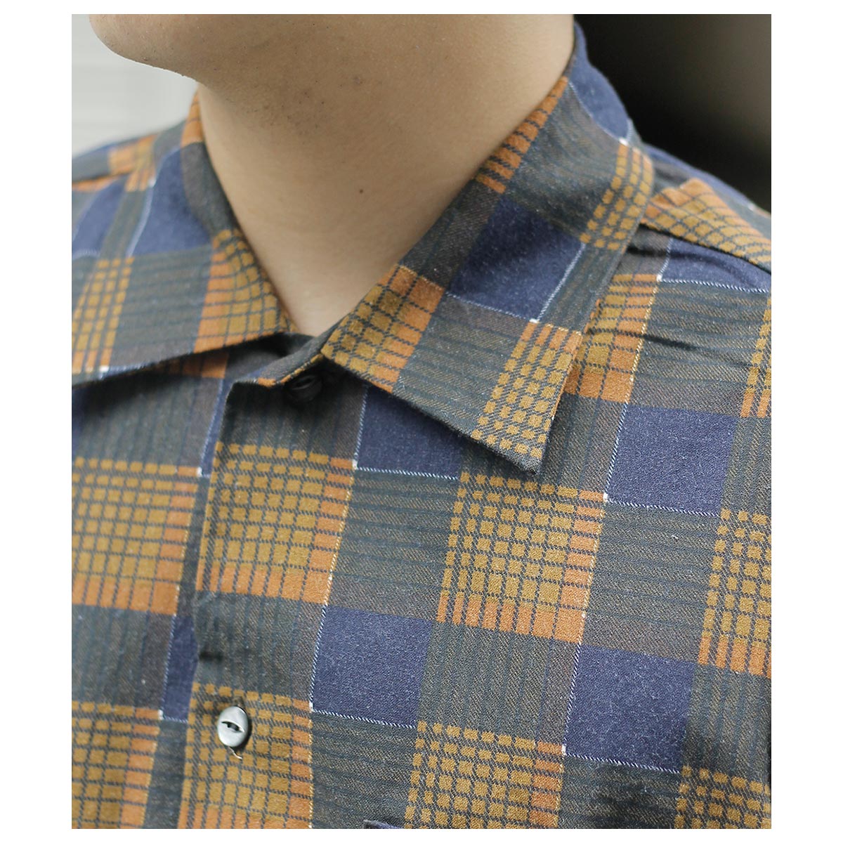 ニードルズ NEEDLES ワンアップシャツ プリンテッド フランネル