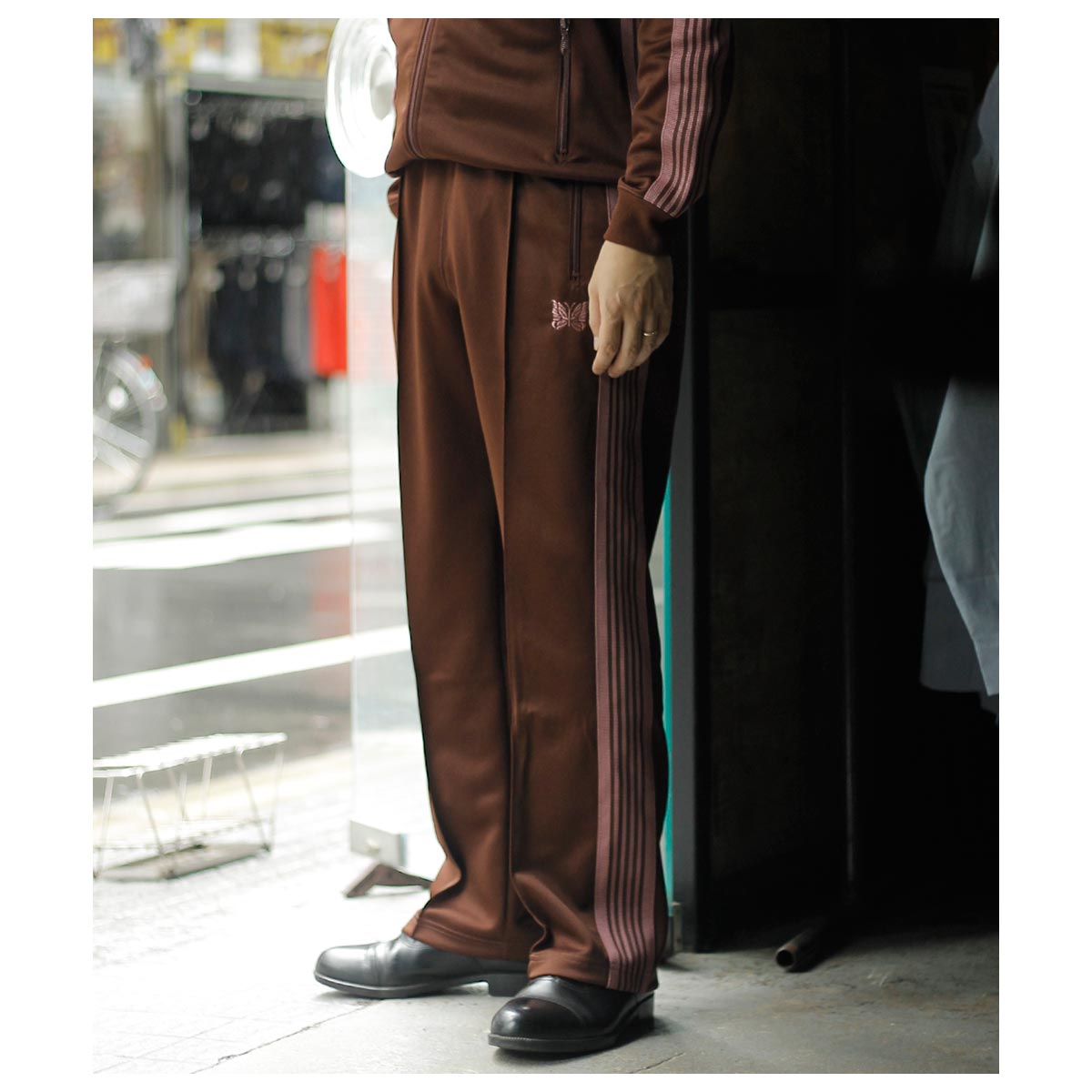Lサイズ NEEDLES トラックパンツ ポリスムース ニードルズ NEEDLES トラック パンツ ポリスムース Track Pant