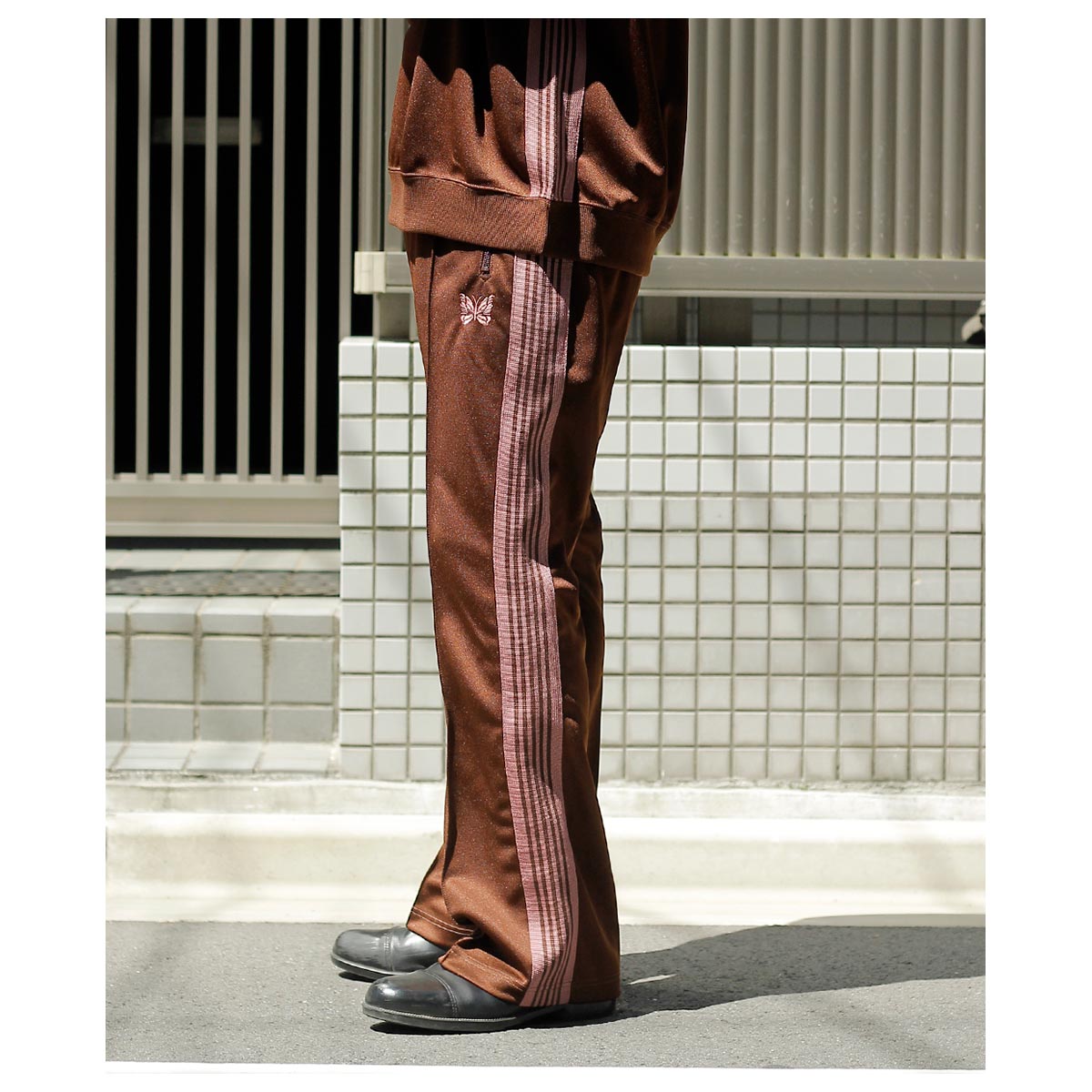 Needles Boot Cut ブーツカットトラックパンツ　ジャージ　フレア ニードルズ NEEDLES ブーツカット トラック パンツ ポリスムース