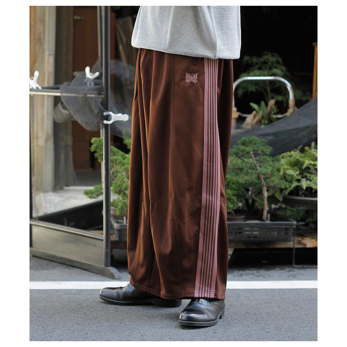 needles スウェットトラックパンツ Needles ニードルス レインボーロゴ スウェットトラックパンツ