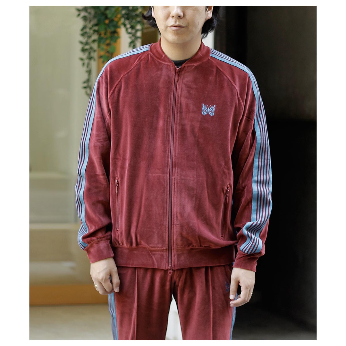 Needles Track Jacket Velour ベロア ジャケット 20%OFF セール ニードルズ NEEDLES ベロア トラックジャケット