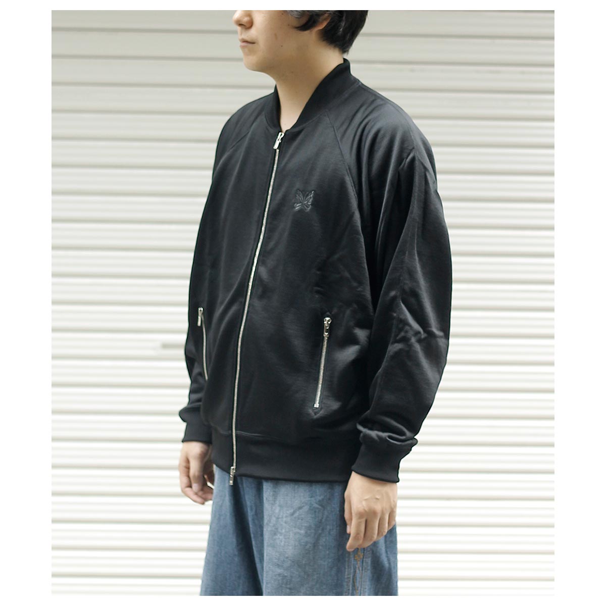 Drawer ドルマンスリーブ ジャケット 36サイズ ストレッチジョーゼットドルマンスリーブブラウス｜BIGI online