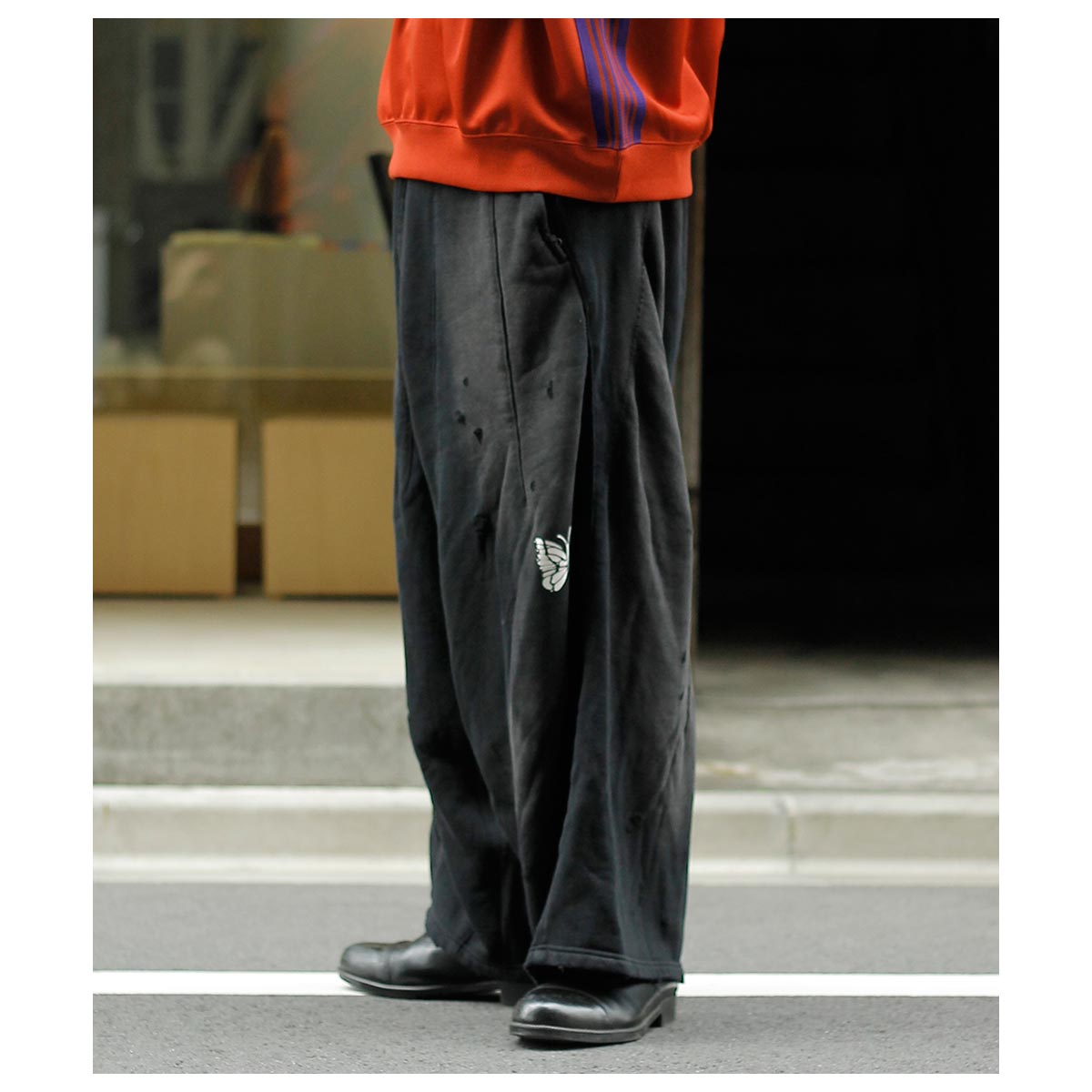 ニードルズ NEEDLES デコンストラクテッド H.D. スウェットパンツ