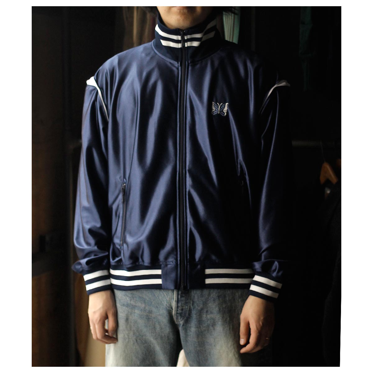 ニードルズ NEEDLES トリコ サテン トラック ジャケット Track Jacket