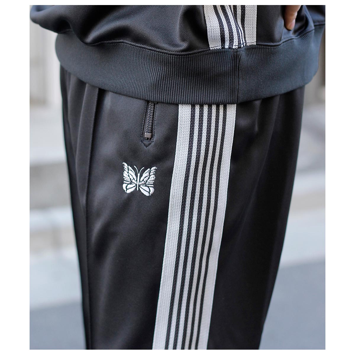 ニードルズ NEEDLES ポリスムース ブーツカット トラック パンツ Boot