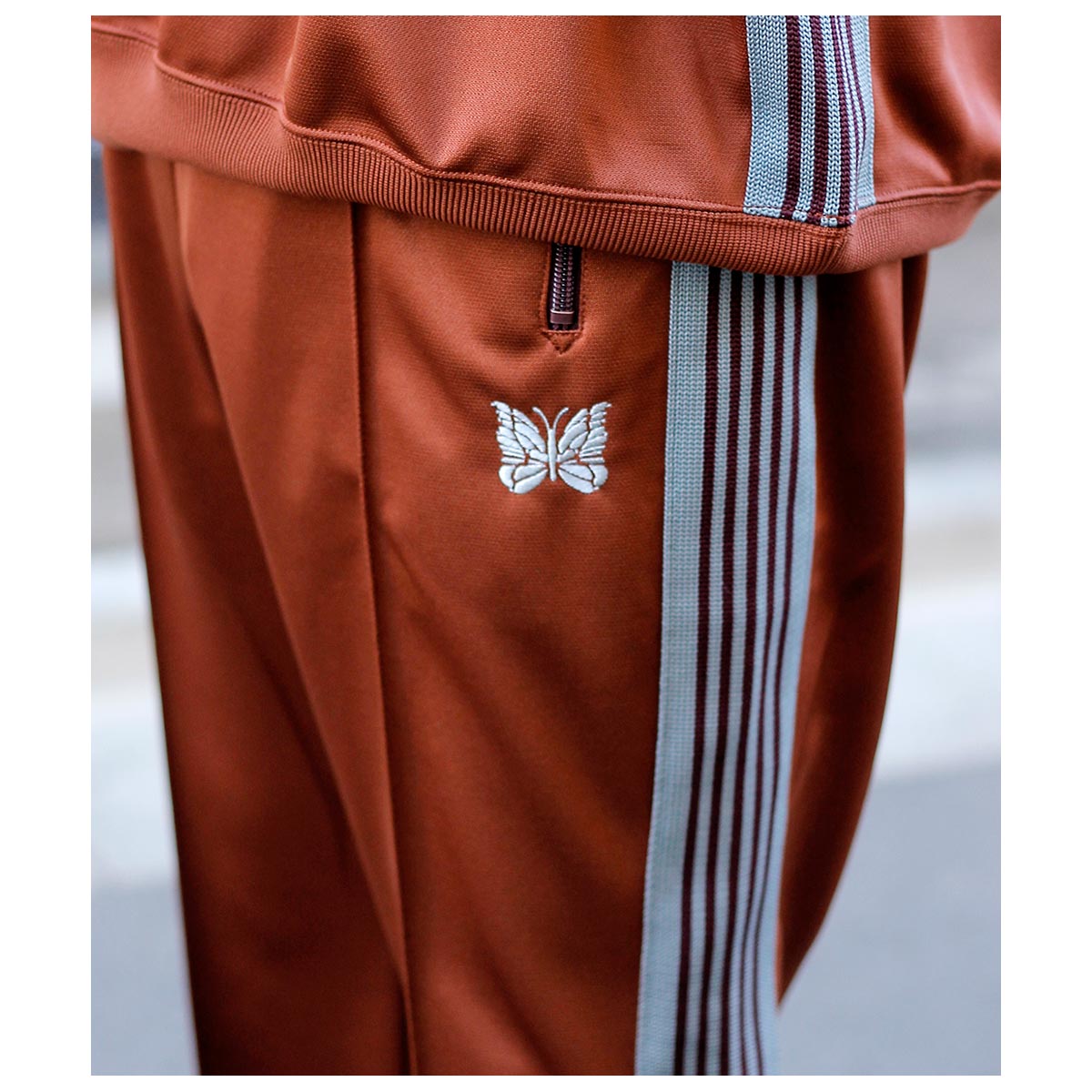 ニードルズ NEEDLES ポリスムース ブーツカット トラック パンツ Boot