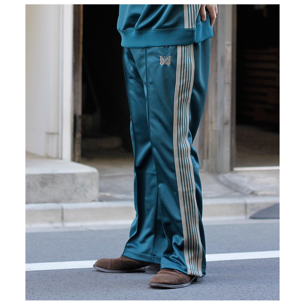 ニードルズ NEEDLES ポリスムース ブーツカット トラック パンツ Boot