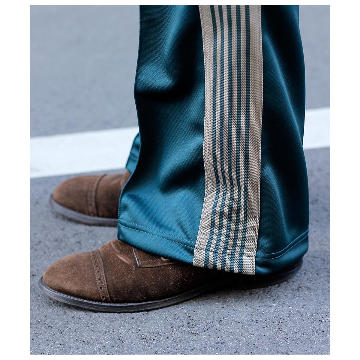 ニードルズ NEEDLES ポリスムース ブーツカット トラック パンツ Boot