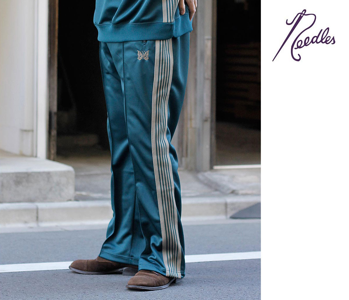ニードルズ NEEDLES ポリスムース ブーツカット トラック パンツ Boot