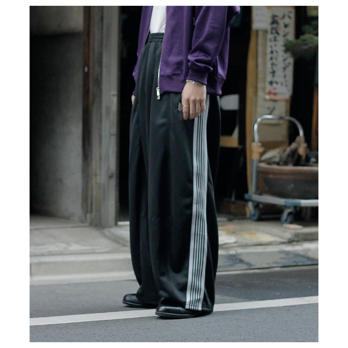 ニードルズ NEEDLES ポリスムース ヒザデルトラックパンツ H.D. Track