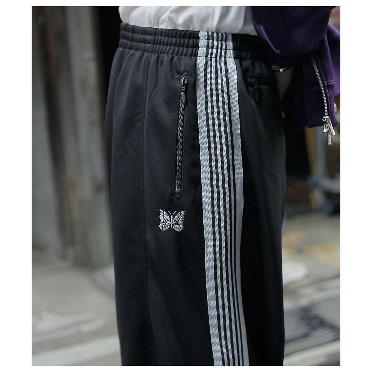 ニードルズ NEEDLES ポリスムース ヒザデルトラックパンツ H.D. Track