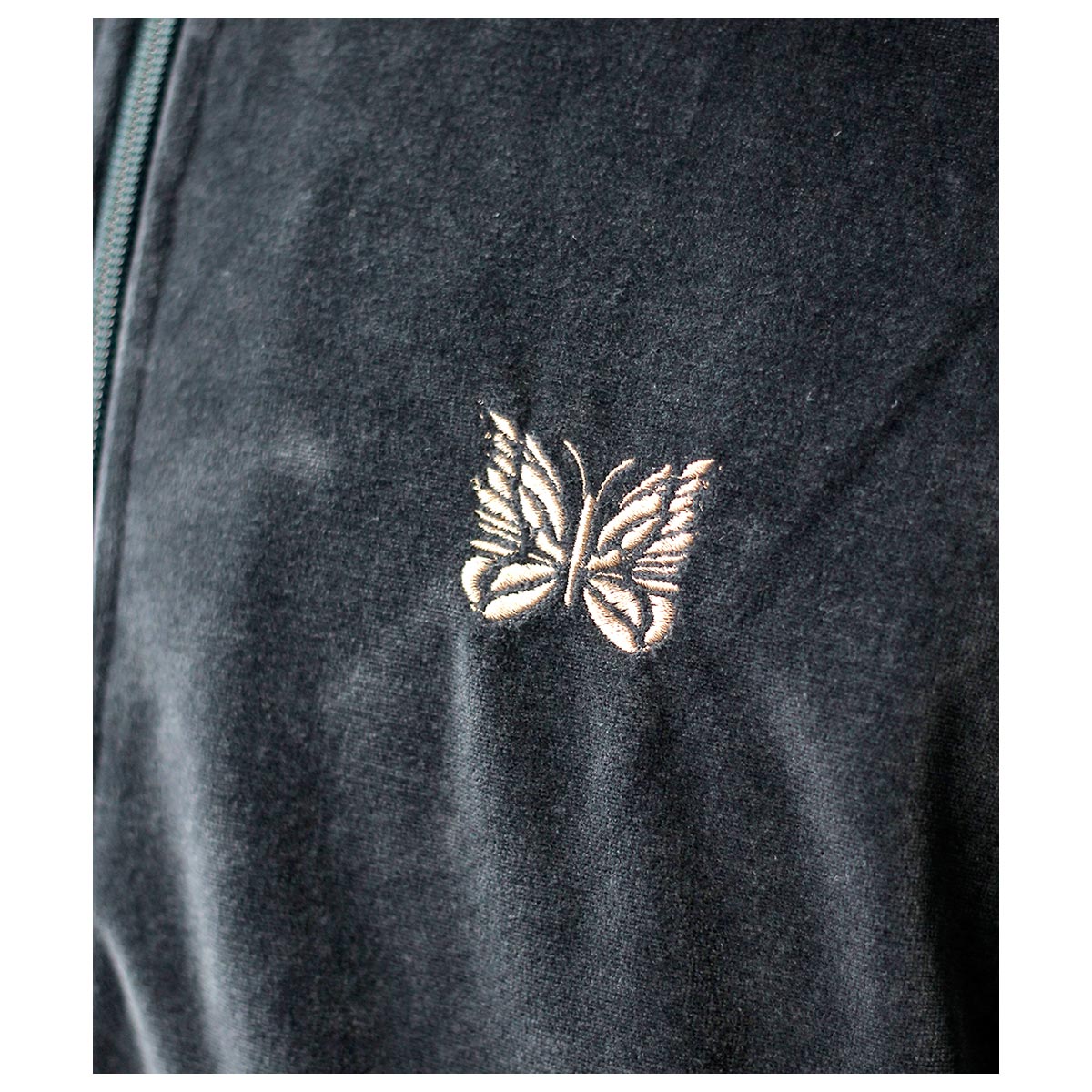 ニードルズ NEEDLES ベロア リブカラー トラックジャケット Rib Collar