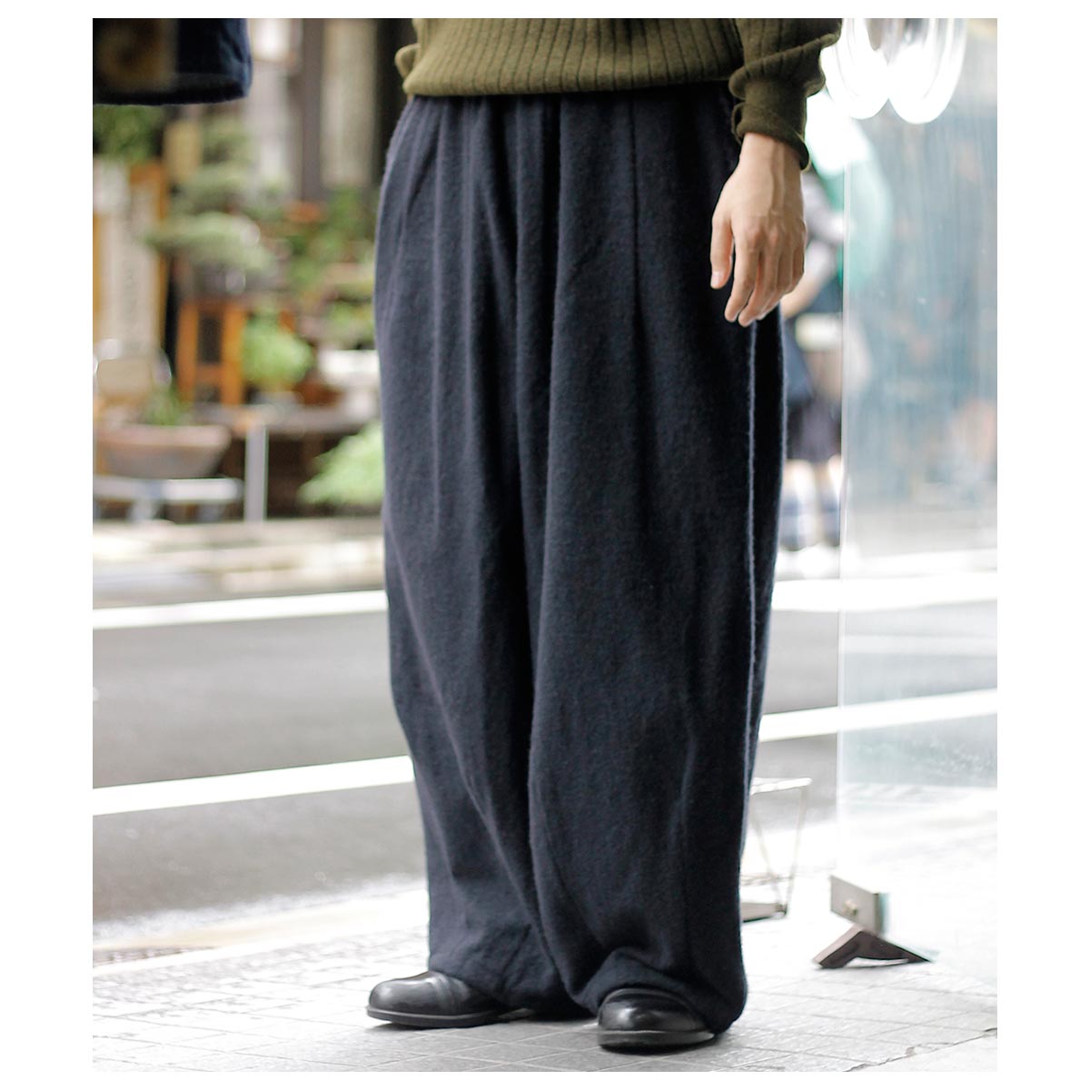 ニードルズ NEEDLES シュリンク・ウール HDパンツ H.D. Pant - Shrink
