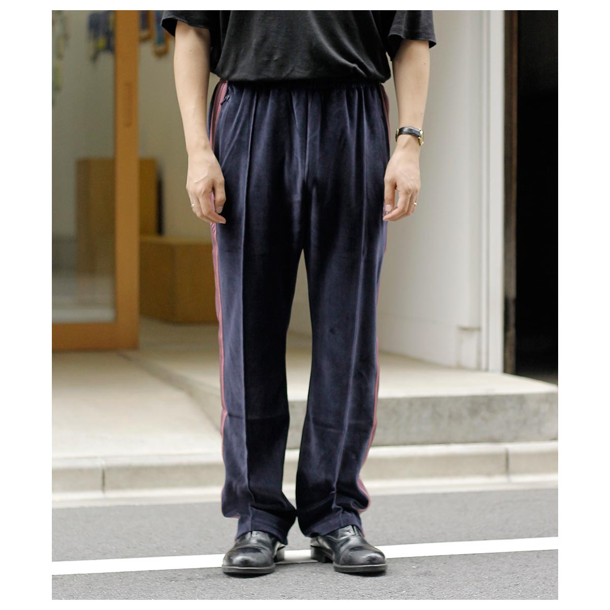 ニードルズ NEEDLES ベロア ナロートラック パンツ Narrow Track Pant