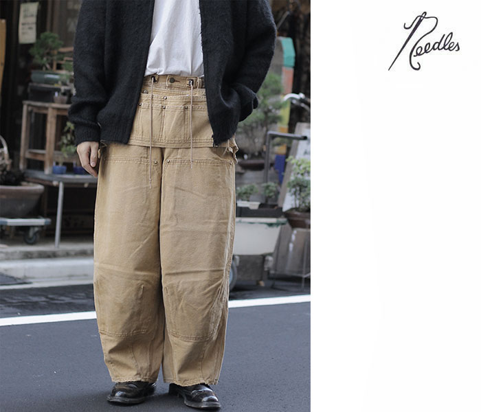 ニードルズ NEEDLES 16オンス コットンキャンバス エプロン