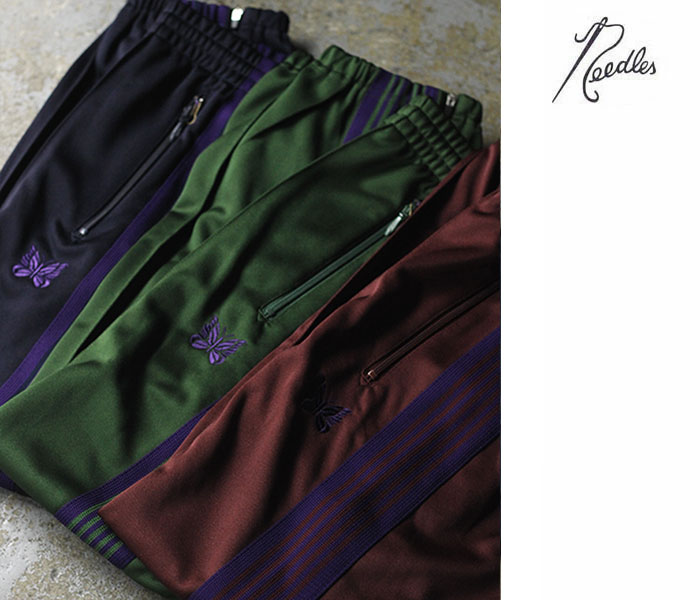 ニードルズ NEEDLES ジップド トラックパンツ ジャージ 23aw