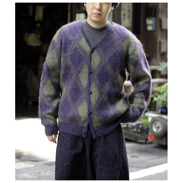 今 話題 の 人気 商品 ニードルズ Mohair カーディガン モヘア アーガイル NEEDLES トップス