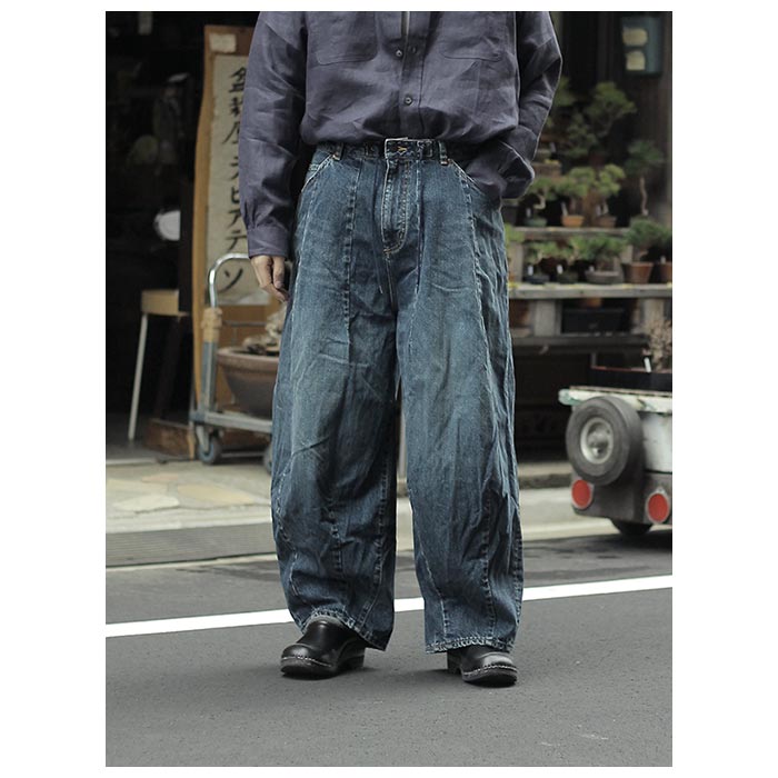 ニードルズ NEEDLES 12オンス デニム ヒザデルパンツ H.D. Pant
