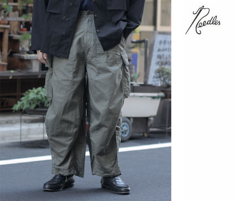 ニードルズ NEEDLES 6ポケ カーゴ ヒザデルパンツ H.D. Pant