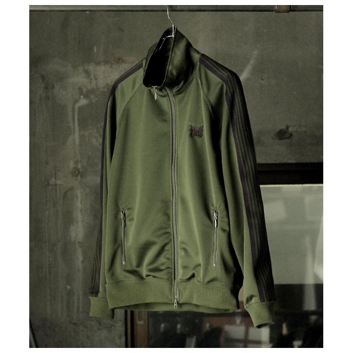 トラックジャケット XL オリーブ ブラック ニードルス