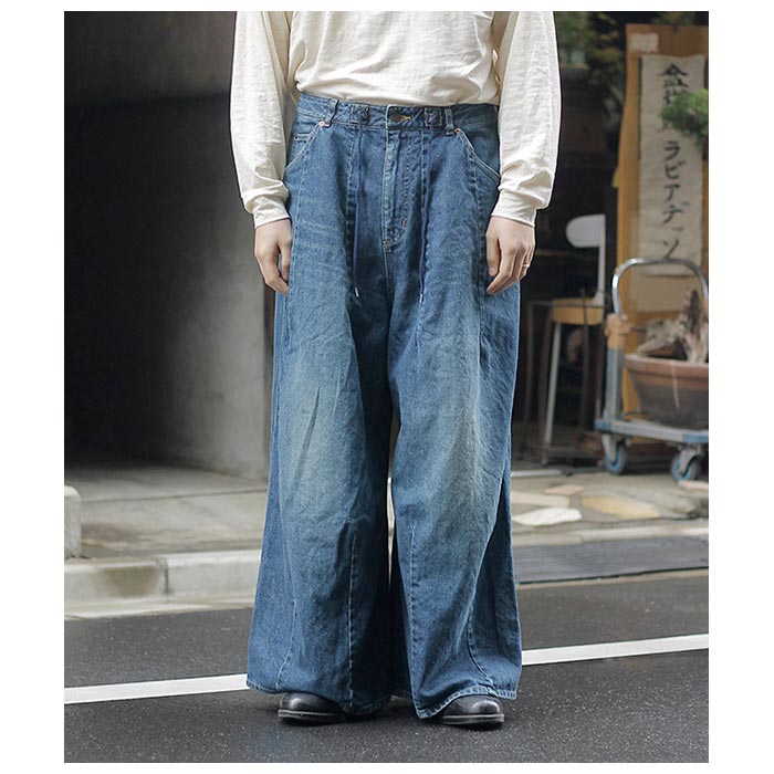 Needles H.D. Pant Jean 12oz Denim Indigo – The Foxhole