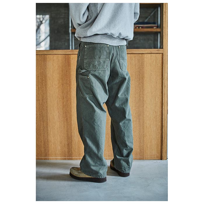 美品 orSlow painter pants オアスロウ ペインターパンツ 01-5120-P66]orSlow(オアスロウ)60's PAINTER PANTS WITH PAINT