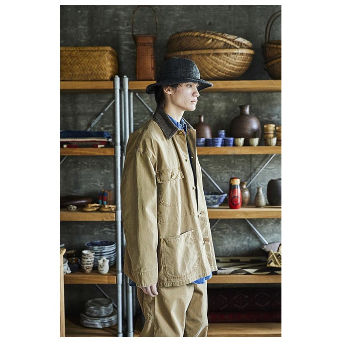 orSlow オーバーオール orSlow オアスロウ リラックスフィット オックスフォード ダック