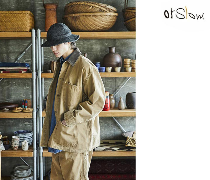 orSlow オアスロウ リラックスフィット オックスフォード ダック